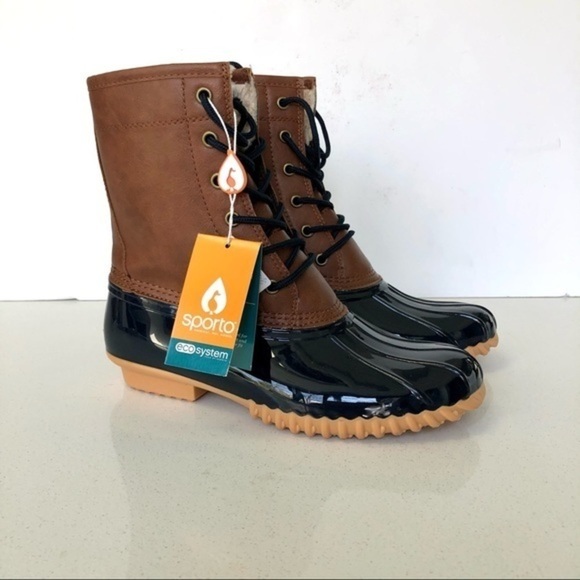 SPORTO Remi Duck Toe Boots women size 8 new - Picture 5 of 7